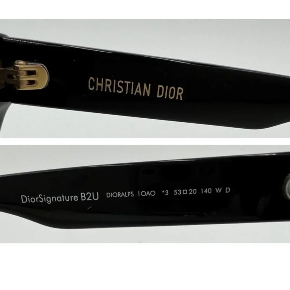 NWT-Christian Dior Signature B2U Black Sunglasses - Picture 12 of 12